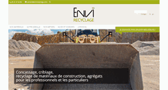 Desktop Screenshot of envirecyclage.com